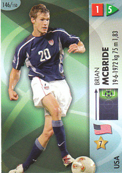 Brian McBride USA Panini World Cup 2006 #146